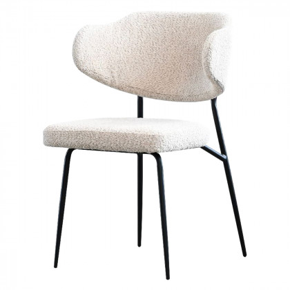 Mobital - Clutch Dining Chair in Biscuit Beige