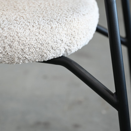Mobital - Clutch Dining Chair in Biscuit Beige