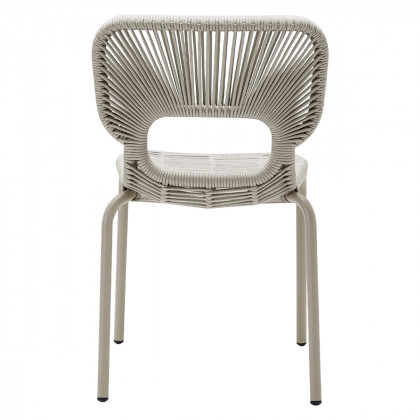 Mobital - Ischia Indoor/Outdoor Dining Chair in Taupe