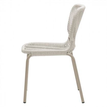 Mobital - Ischia Indoor/Outdoor Dining Chair in Taupe