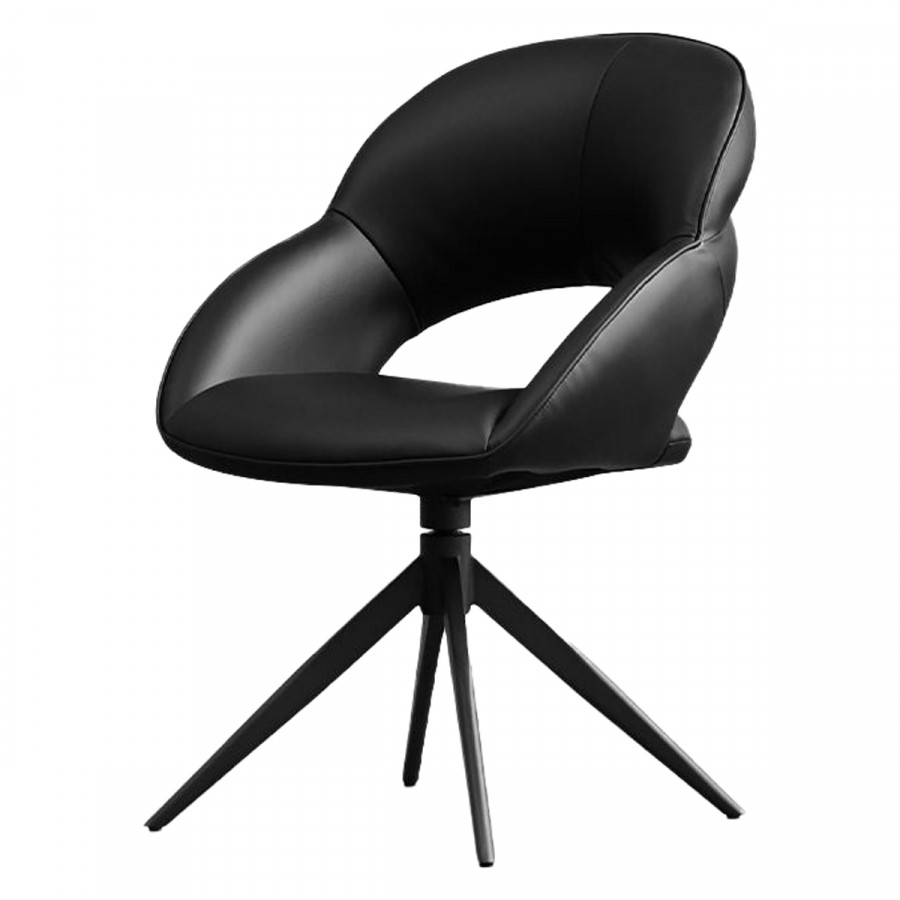 Mobital - Jenn Dining Chair Swivel 360 Black