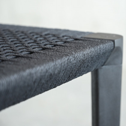 Mobital - Vent Dining Chair in Black Soot