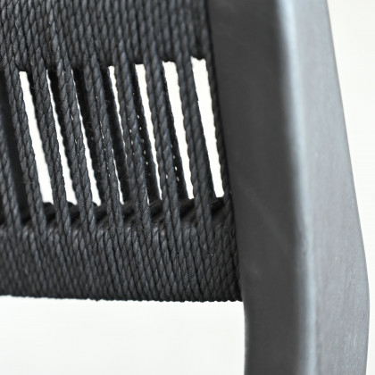 Mobital - Vent Dining Chair in Black Soot