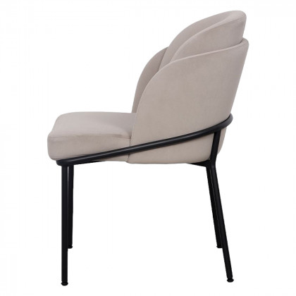 Mobital Wallen Dining Chair - Champagne