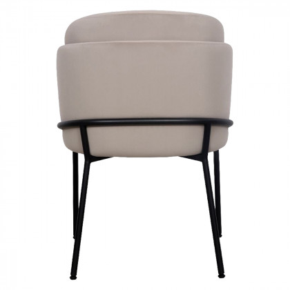 Mobital Wallen Dining Chair - Champagne