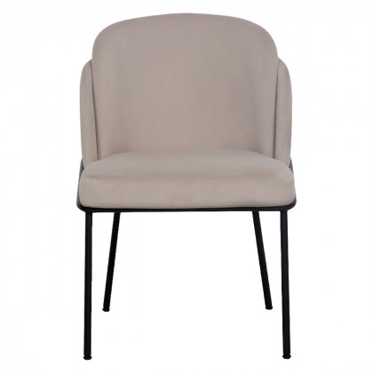 Mobital Wallen Dining Chair - Champagne