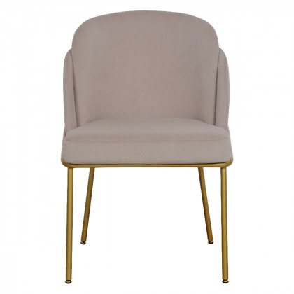 Mobital Wallen Dining Chair - Champagne