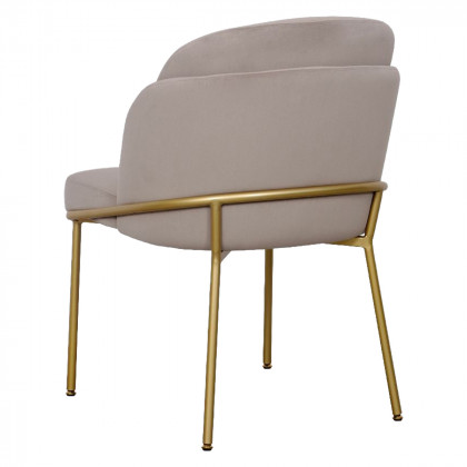 Mobital Wallen Dining Chair - Champagne