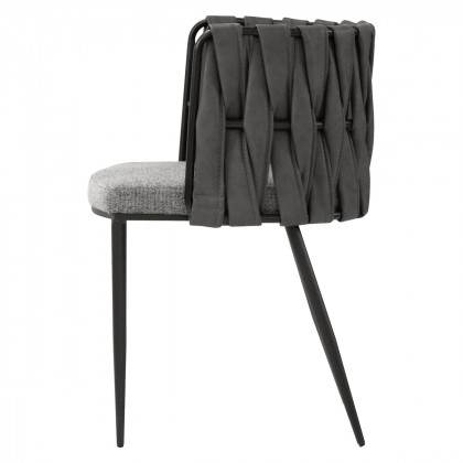 Mobital - Weaver Dining Armchair in Sauvage Ultra Nubuck