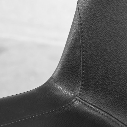 Mobital - Billy Counter Stool in Pebbled Black