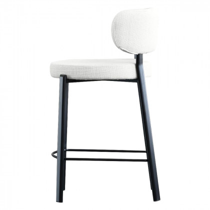Mobital - Lily Counter Stool in Alabaster Hopsack