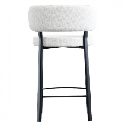 Mobital - Lily Counter Stool in Alabaster Hopsack