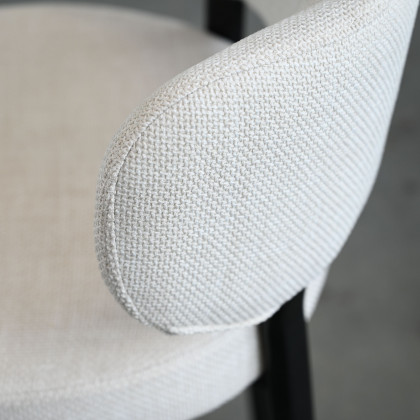 Mobital - Lily Counter Stool in Alabaster Hopsack