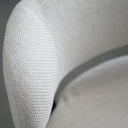 Mobital - Lily Counter Stool in Alabaster Hopsack
