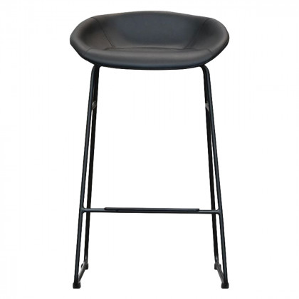 Mobital - Rafa Counter Stool in Pebbled Black