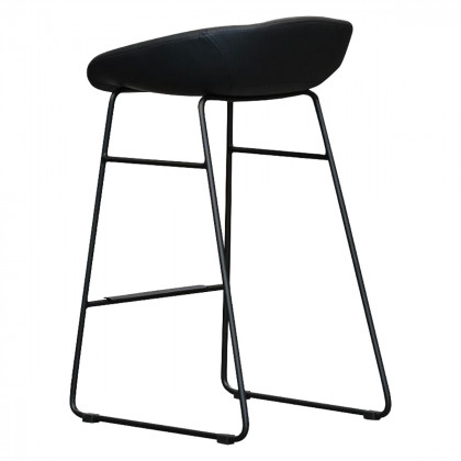 Mobital - Rafa Counter Stool in Pebbled Black