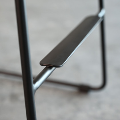 Mobital - Rafa Counter Stool in Pebbled Black