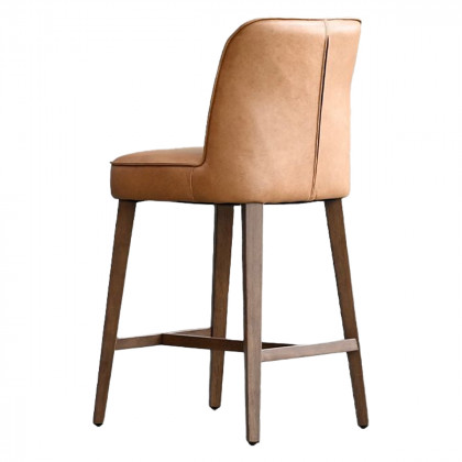 Mobital - Roulette Counter Stool in Saddle Brown