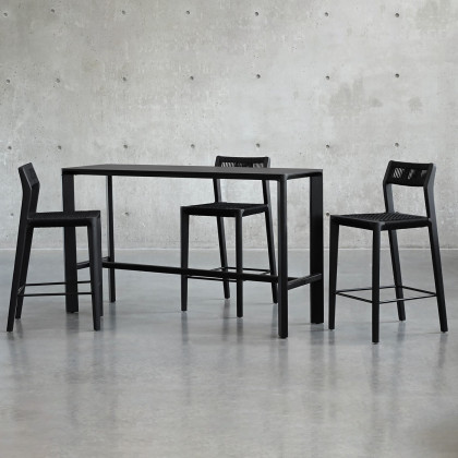 Mobital - Vent Counter Stool in Black Soot