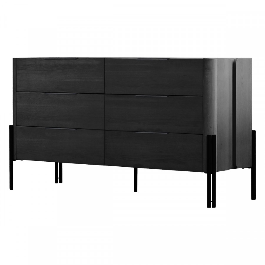 Mobital - Nori 6 Drawer Dresser