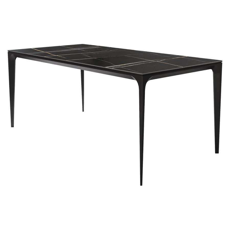 Mobital - Capri Dining Table in Safari Black