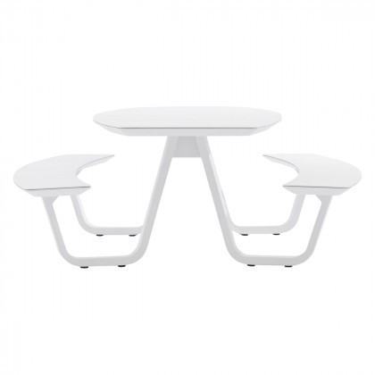 Mobital - Picco Garden Table in White