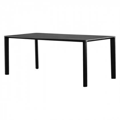 Mobital - Plank Dining Table in Black Soot
