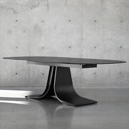 Mobital - Ponza Dining Table in Black Modern