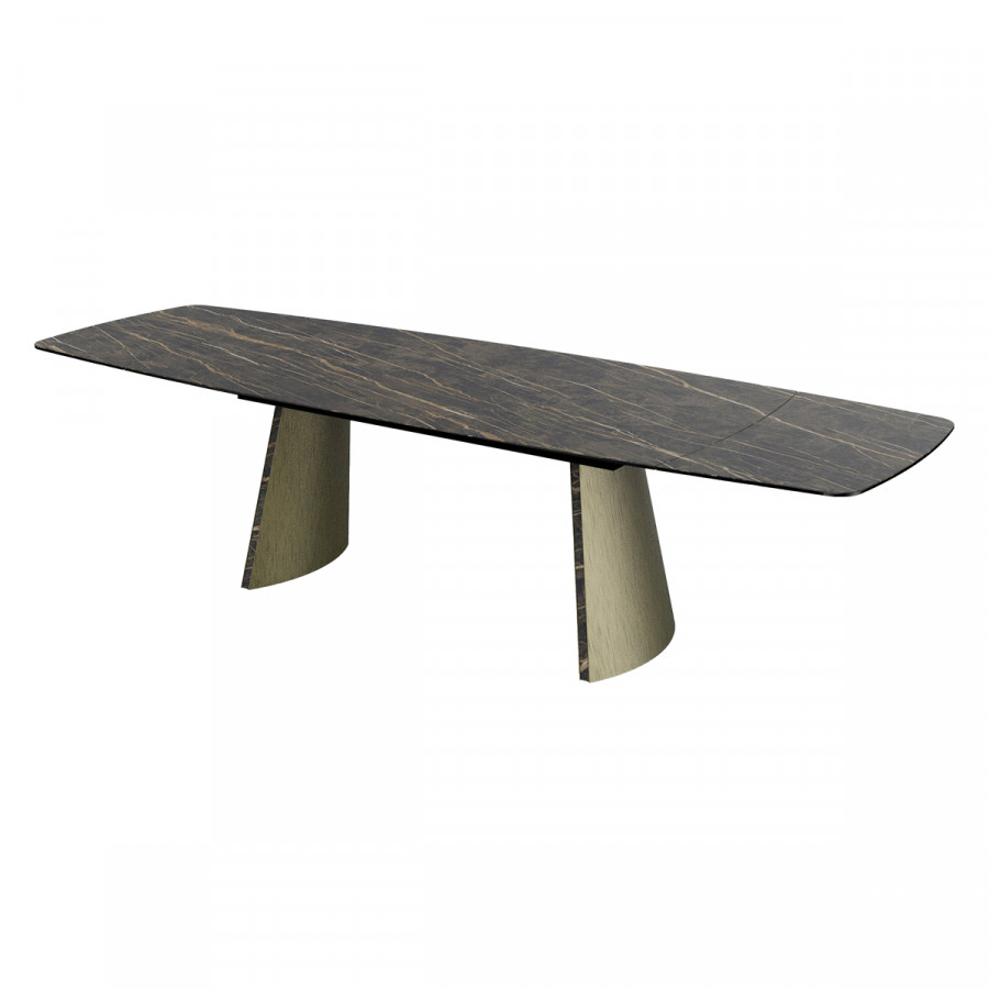 Mobital Ravello Dining Table - Noir Desir High Gloss