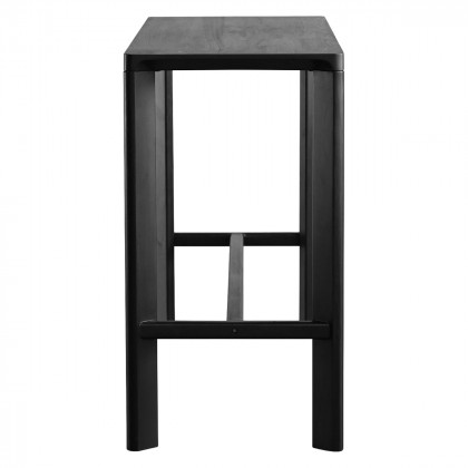 Mobital - Plank Counter Table in Black Soot