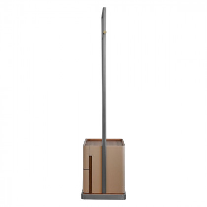 Mobital - Valet Hallway Coat Rack 2-Drawer in Brandy