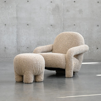 Mobital Blume Lounge Chair - Fawn