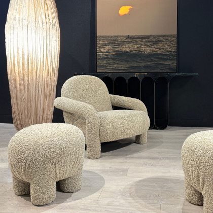 Mobital Blume Lounge Chair - Fawn