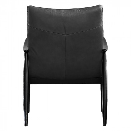 Mobital Inga Lounge Chair - Caviar Black