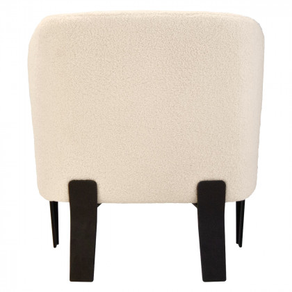 Mobital - Rancho Lounge Chair Cream Teddy Fabric