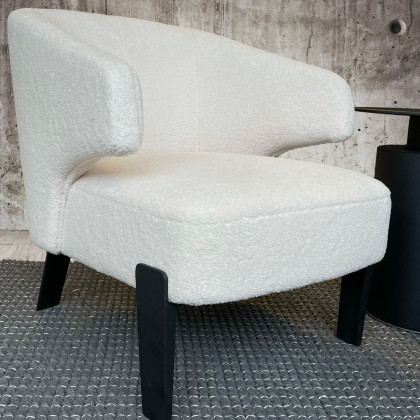 Mobital - Rancho Lounge Chair Cream Teddy Fabric