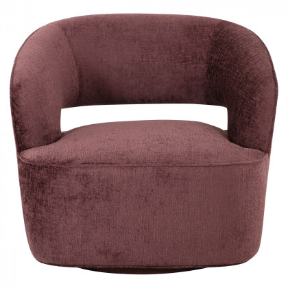 Mobital - Dahlia Lounge Chair Swivel Claret