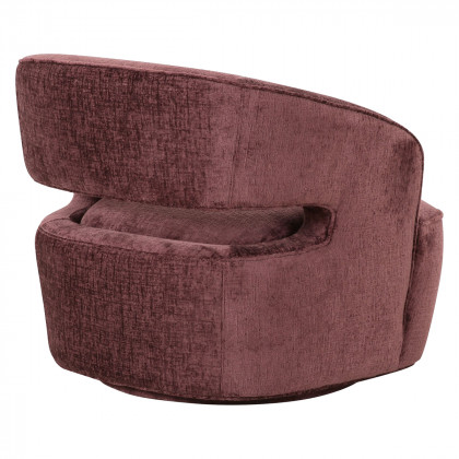 Mobital - Dahlia Lounge Chair Swivel Claret