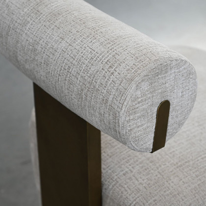 Mobital - Getz Lounge Chair in Buff
