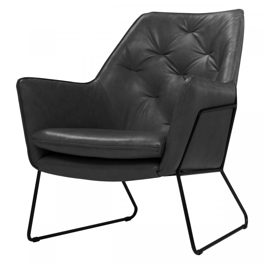Mobital - Jasmine Occasional Chair in Antique Black