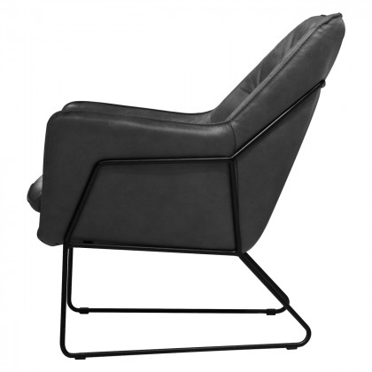 Mobital - Jasmine Occasional Chair in Antique Black