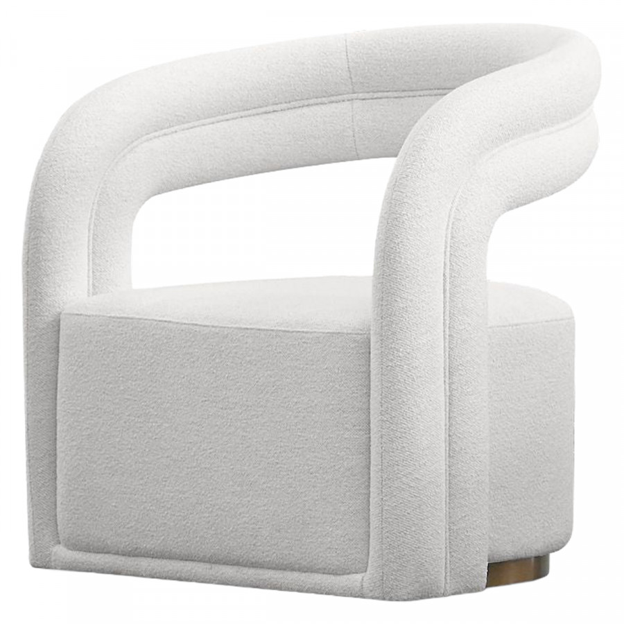 Mobital - Juniper Lounge Chair in Opal White