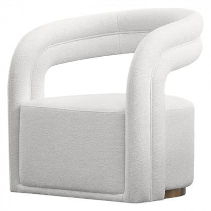 Mobital - Juniper Lounge Chair in Opal White