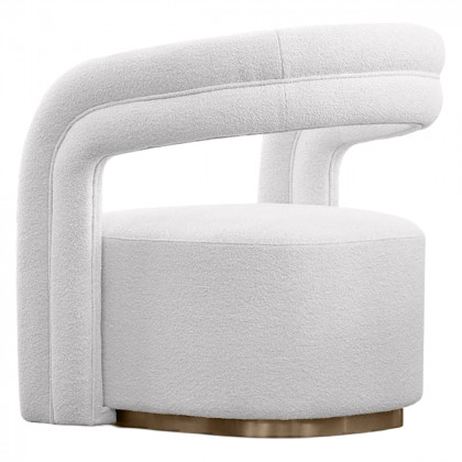 Mobital - Juniper Lounge Chair in Opal White