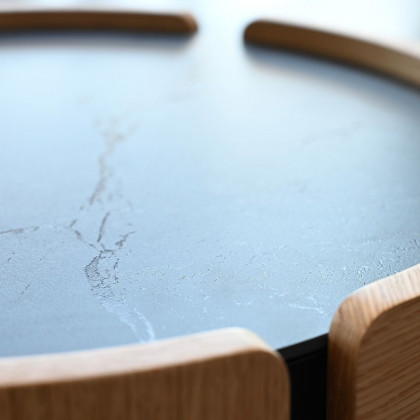 Mobital Burrow Night Table - White Oak