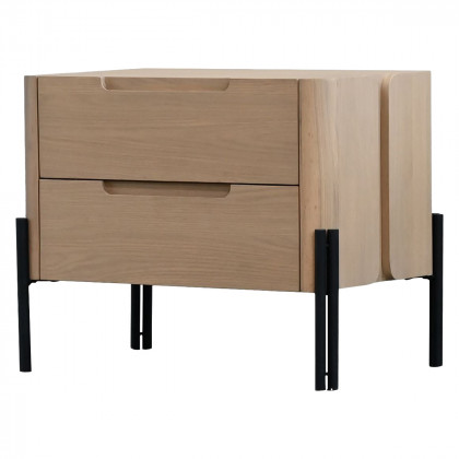 Mobital Nori Night Table - Natural White Oak Wood