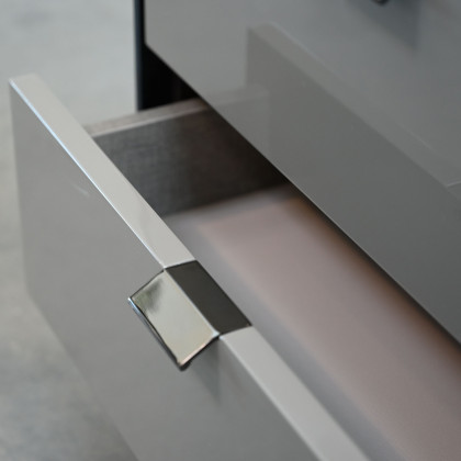 Mobital - Salazar Side Table in Smoke Gray