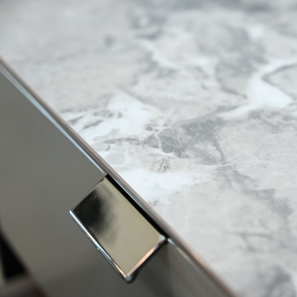 Mobital - Salazar Side Table in Smoke Gray