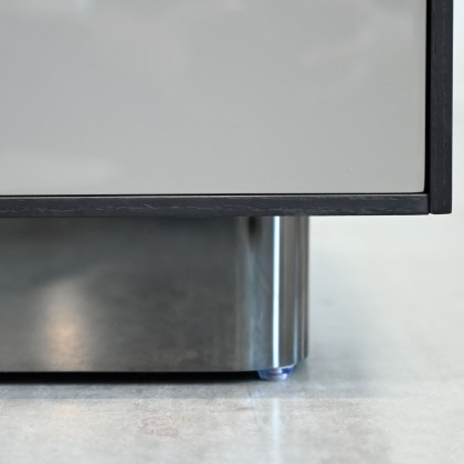 Mobital - Salazar Side Table in Smoke Gray