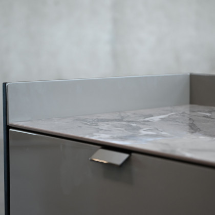 Mobital - Salazar Side Table in Smoke Gray